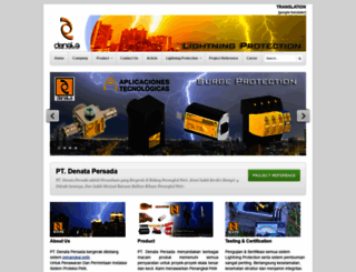 lightningprotection.co.id screenshot