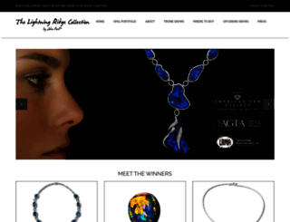 lightningridgecollection.com screenshot