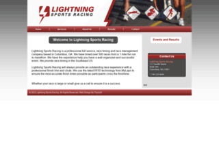 lightningsportsracing.com screenshot