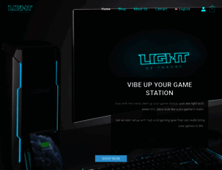 lightofthrone.com screenshot
