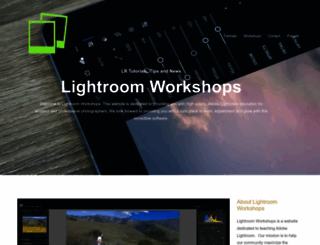 lightroomworkshops.com screenshot
