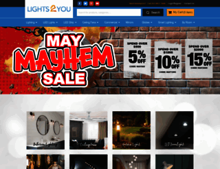lights2you.com.au screenshot