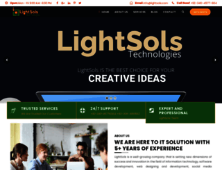 lightsols.com screenshot