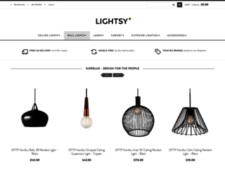 lightsy.co.uk screenshot