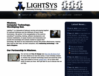 lightsys.org screenshot