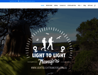 lighttolightcamps.com.au screenshot
