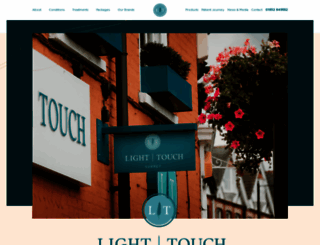 lighttouchclinic.co.uk screenshot