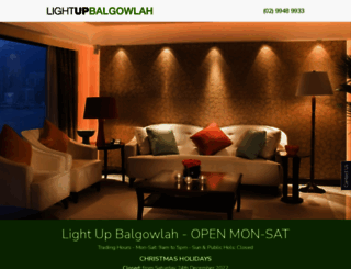 lightupbalgowlah.com.au screenshot