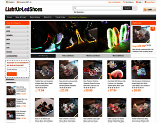 lightupledshoes.com screenshot