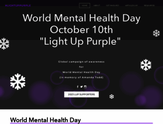 lightuppurple.com screenshot