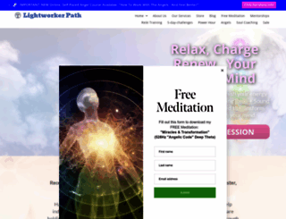 lightworkerpath.com screenshot