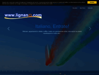 lignano.com screenshot