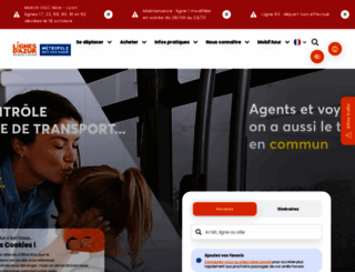 lignesdazur.com screenshot