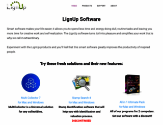 lignup.com screenshot