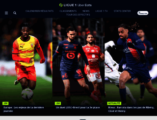 ligue1.fr screenshot