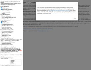 lihtc.huduser.org screenshot