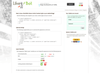 likebot.com screenshot