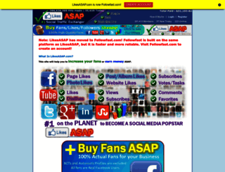 likesasap.com screenshot