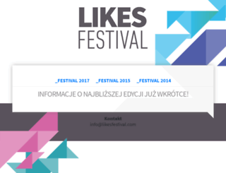 likesfestival.com screenshot