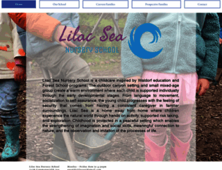 lilacseanurseryschool.com screenshot
