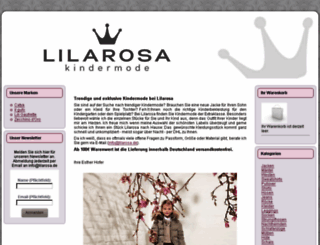 lilarosa.de screenshot