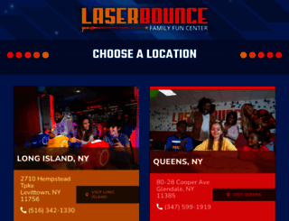 lilaserbounce.com screenshot