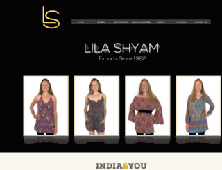 lilashyam.com screenshot