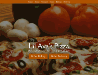 lilavaspizza.com screenshot