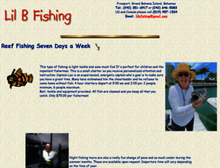 lilbfishingbahamas.com screenshot