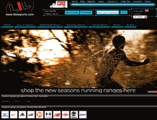 lileesportsshoes.com screenshot
