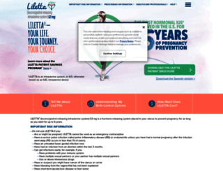 liletta.com screenshot