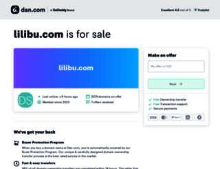 lilibu.com screenshot