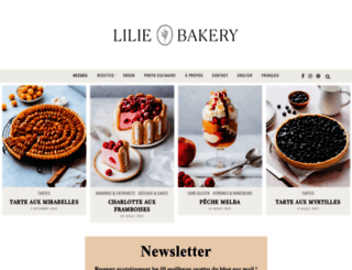 liliebakery.fr screenshot