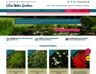 lilieswatergardens.co.uk screenshot