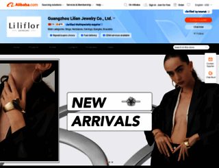 liliflor.en.alibaba.com screenshot