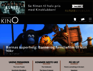 lillehammerkino.no screenshot