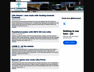 lilletransport.com screenshot