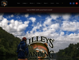 lilleyslanding.com screenshot