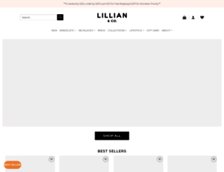 lillianandco.com screenshot