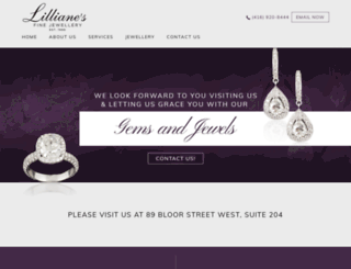 lillianes-gems-fine-jeweller.webware.io screenshot