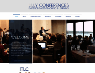 lillyconferences.com screenshot