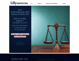 lillyinstitutes.com screenshot