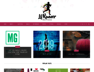 lilrunner.wordpress.com screenshot