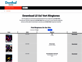 liluzivert.download-ringtone.com screenshot