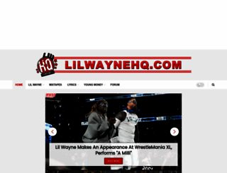 lilwaynehq.com screenshot