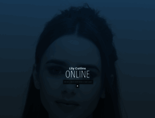 lily-collins.org screenshot