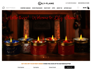 lily-flame.co.uk screenshot