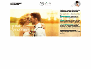 lily-liste.com screenshot