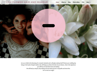 lilyflowermakeup.com screenshot