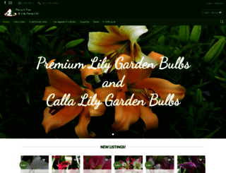 lilyflowerstore.com screenshot